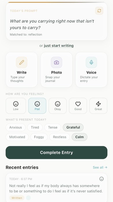 MindBodyHuman journal