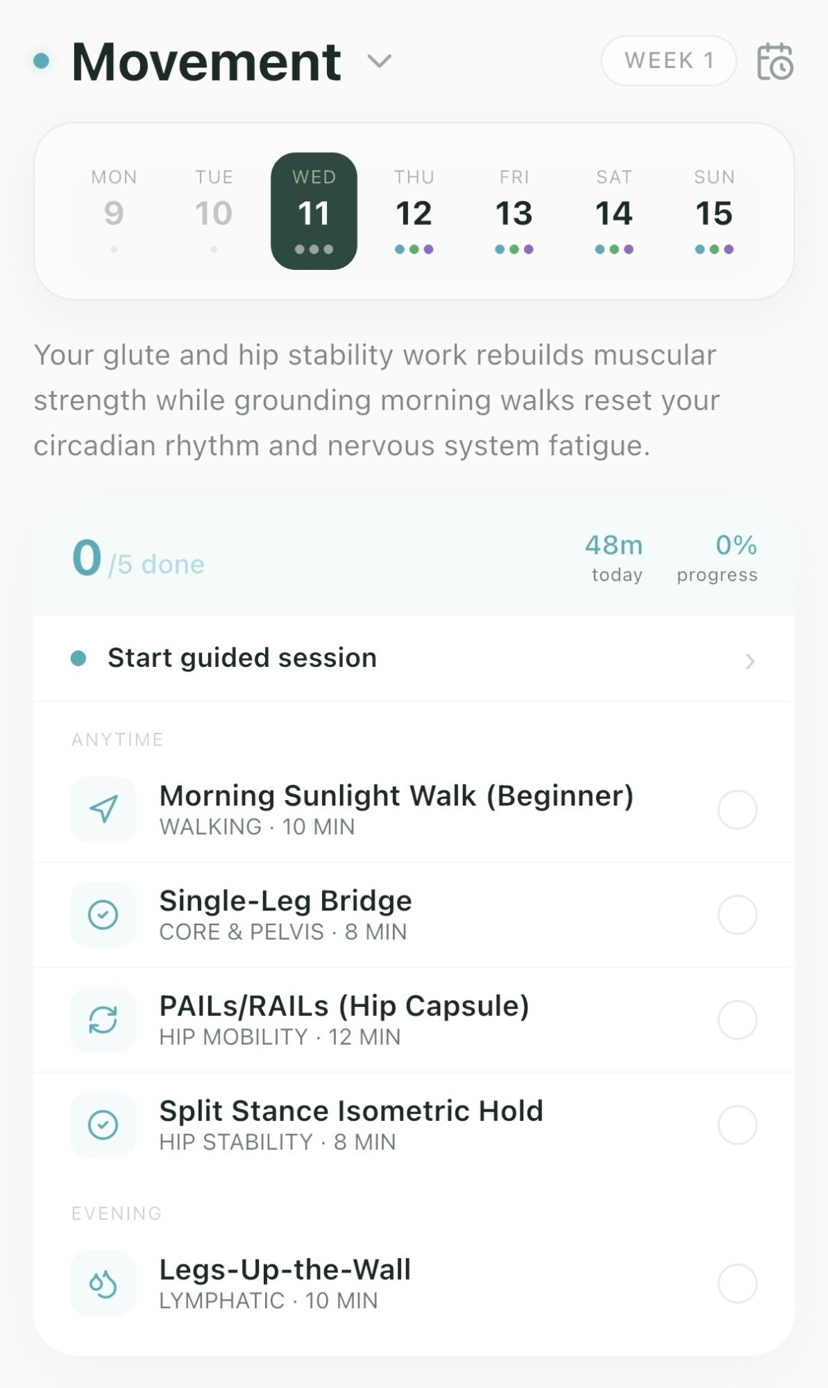 MindBodyHuman daily habits
